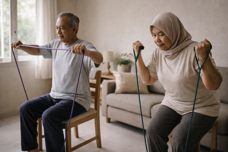 5 Tren Lansia Cegah Sarcopenia Tetap Kuat