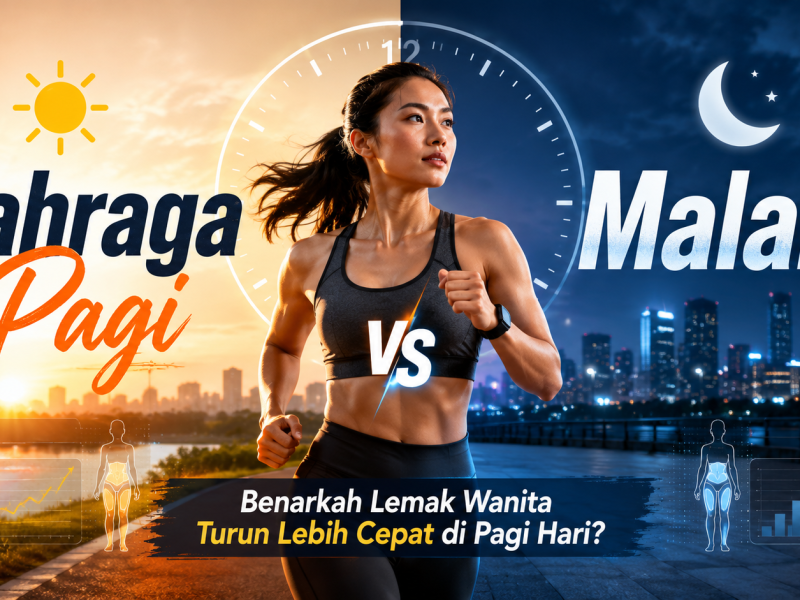 Olahraga Pagi vs Malam: Benarkah Lemak Wanita Turun Lebih Cepat di Pagi Hari?