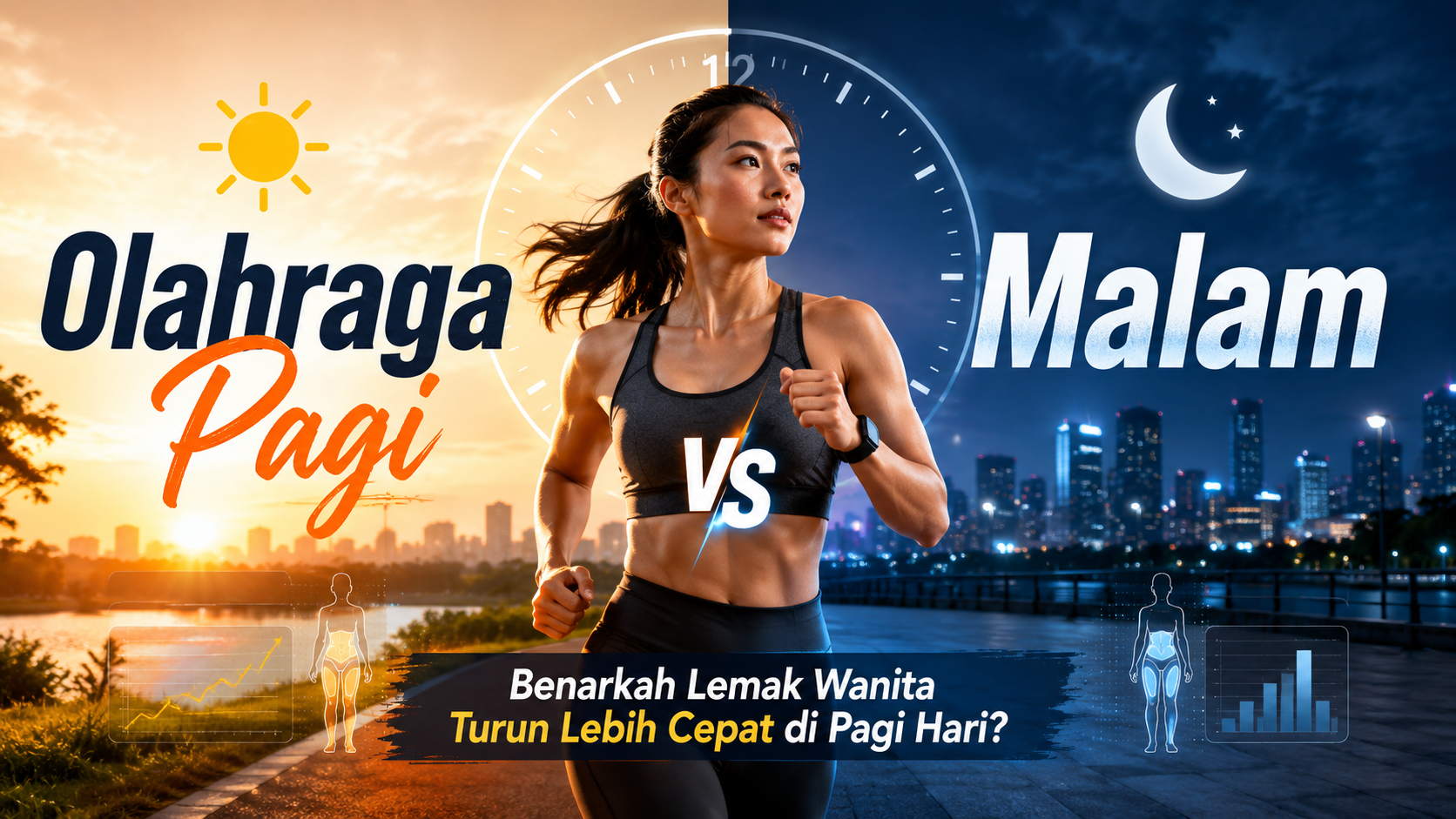 Olahraga Pagi vs Malam: Benarkah Lemak Wanita Turun Lebih Cepat di Pagi Hari?