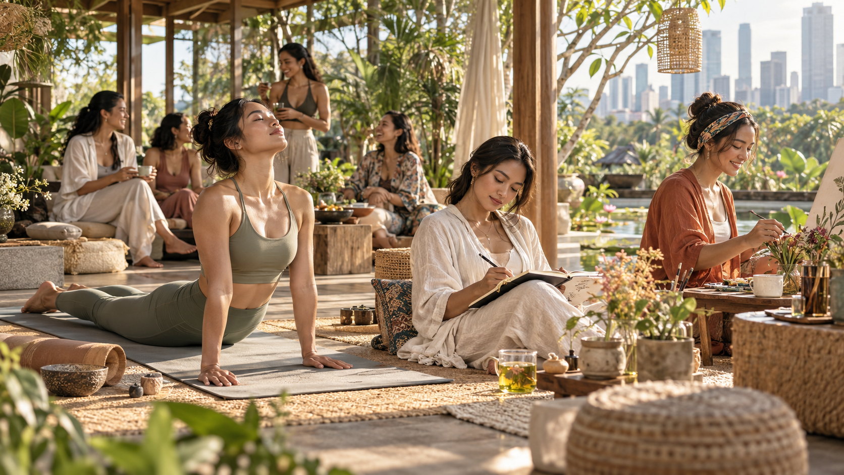 Tren Wellness Perempuan Bergeser dari Workout ke Aktivitas Kreatif