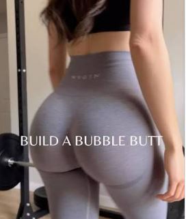 Glutes Ala Bubble Butt: Rahasia Membentuk Bokong Bulat, Kencang, dan Berisi dengan Latihan yang Tepat