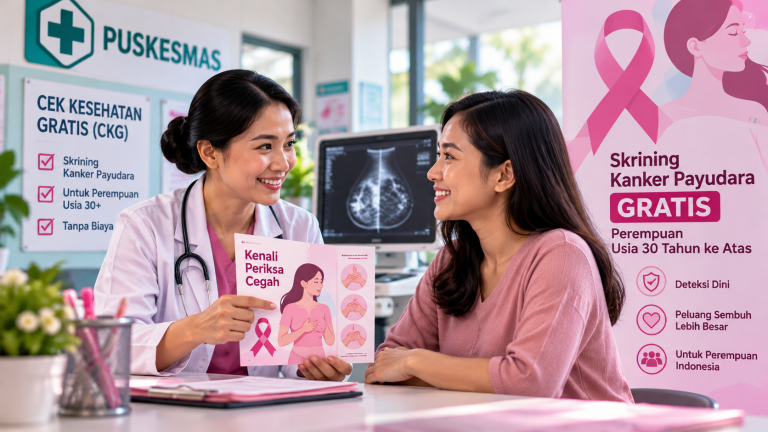 Skrining Kanker Payudara Gratis, Perempuan di Atas 30 Tahun Wajib Tahu